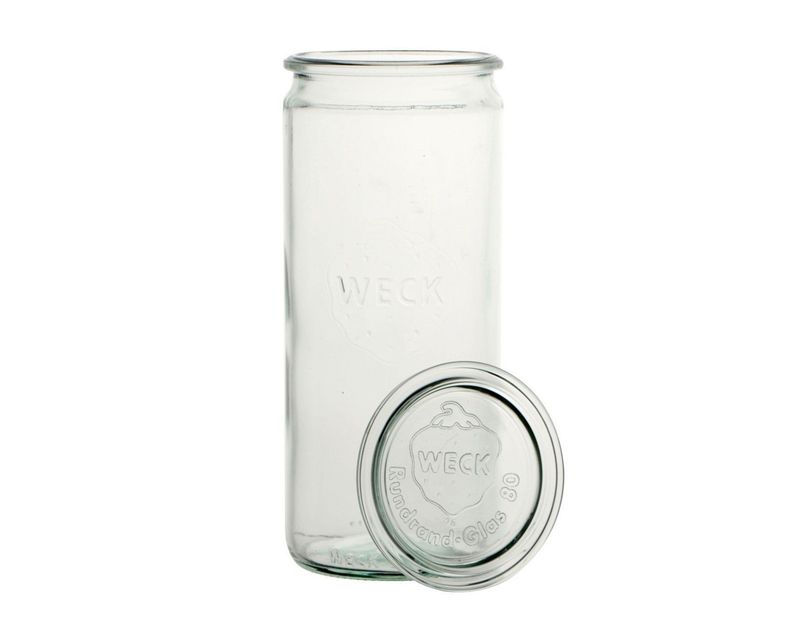 Vaso Cilindrico con Coperchio 106,2 cl - Weck