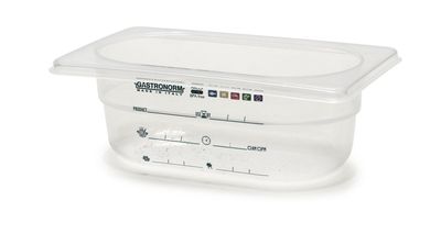 Bacinella Graduata GN 1/6 17,6 x 10,8 x 6,5 cm - Mori 2A