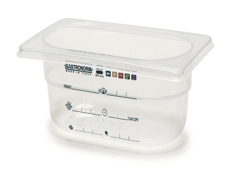 Bacinella Graduata GN 1/6 17,6 x 10,8 x 10 cm - Mori 2A