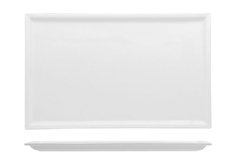 Piatto Rettangolare 45 x 28 cm Justwhite - Lioness