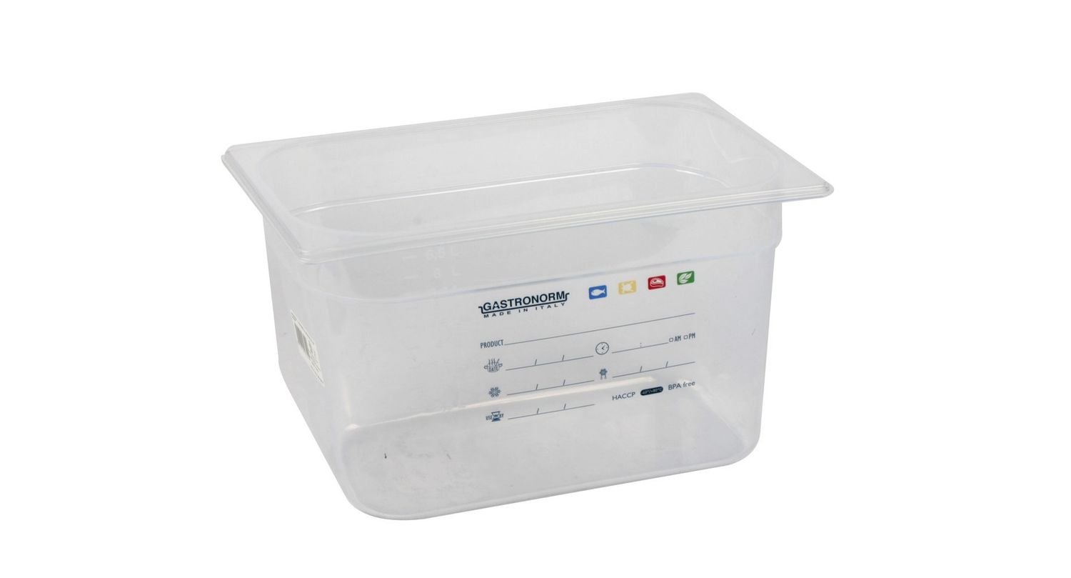Bacinella Graduata GN 1/3 32,5 x 17,6 x 20 cm - Mori 2A