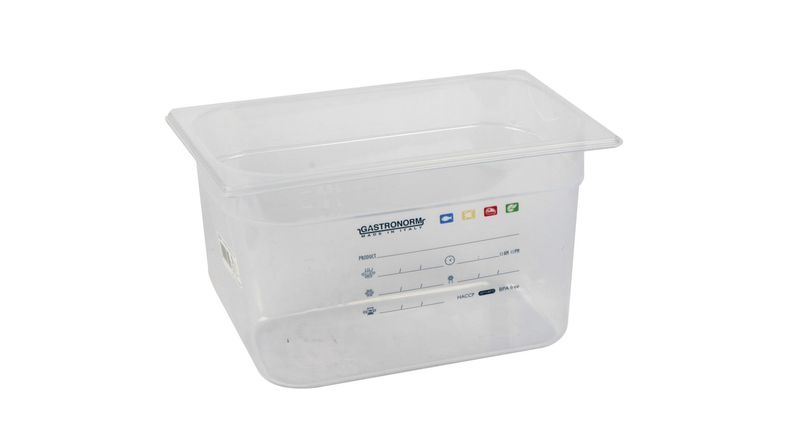 Bacinella Graduata GN 1/3 32,5 x 17,6 x 20 cm - Mori 2A