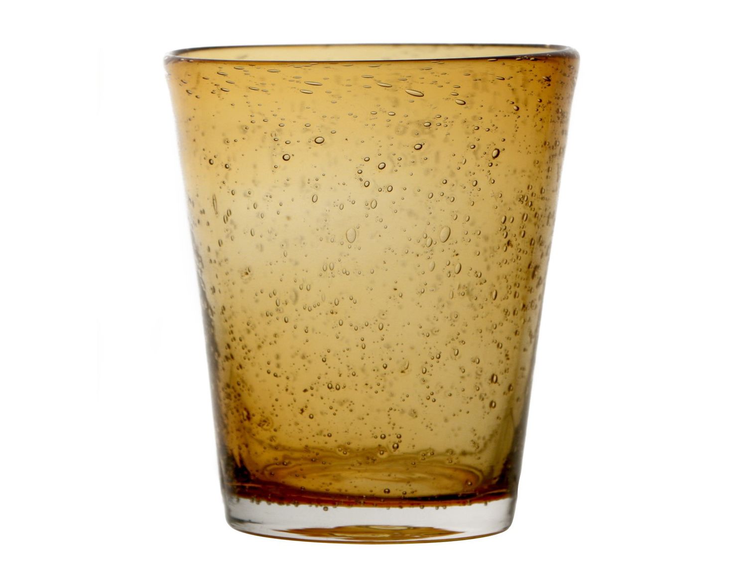 Bicchiere Ambra 31,5 cl Bubbles - Vetreria Artistica