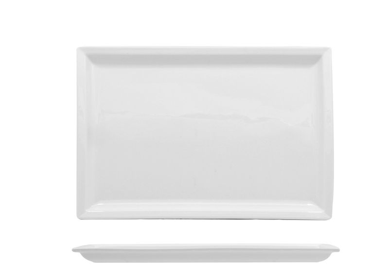 Piatto Rettangolare 31 x 22 cm Justwhite - Lioness