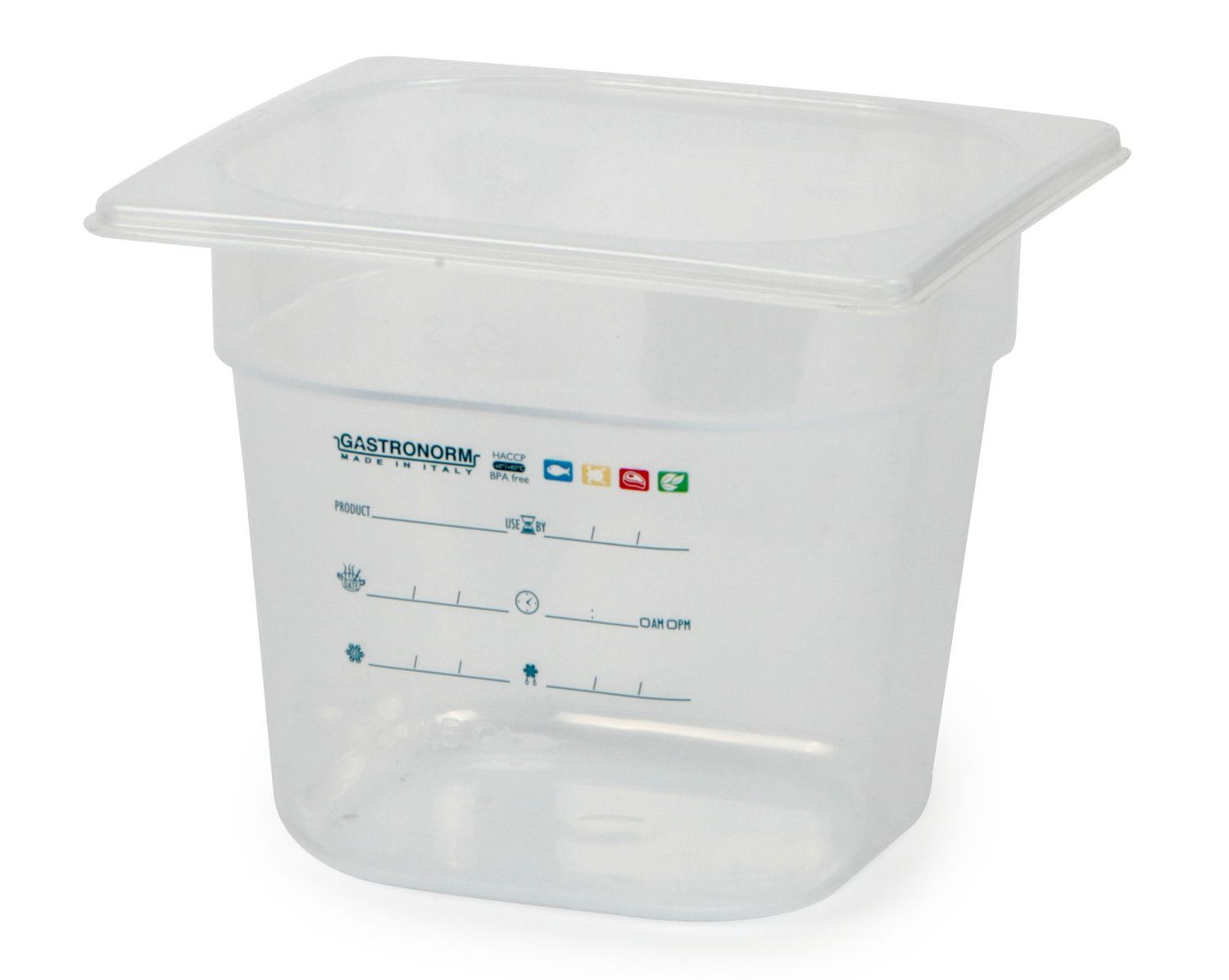 Bacinella Graduata GN 1/6 17,6 x 16,2 x 15 cm - Mori 2A
