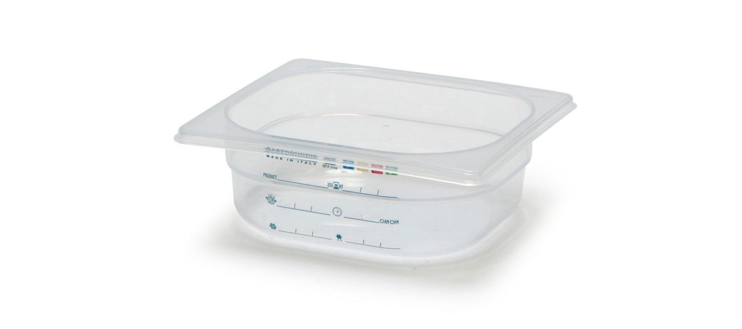 Bacinella Graduata GN 1/6 17,6 x 16,2 x 6,5 cm - Mori 2A