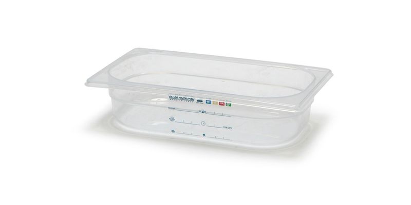 Bacinella Graduata GN 1/4 26,5 x 16,2 x 6,5 cm - Mori 2A