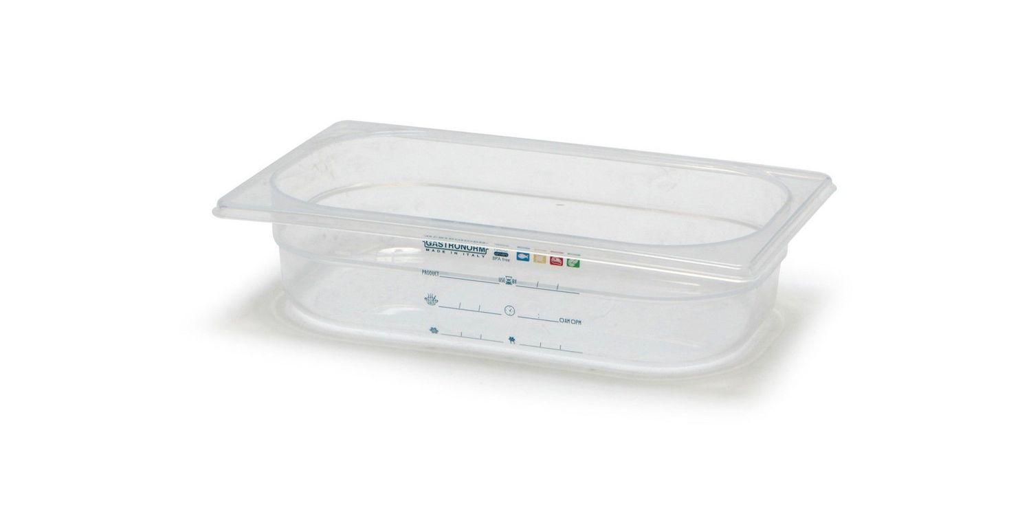 Bacinella Graduata GN 1/4 26,5 x 16,2 x 6,5 cm - Mori 2A