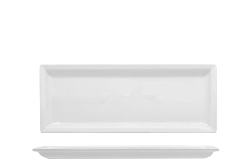 Piatto Rettangolare 36 x 14 cm Justwhite - Lioness
