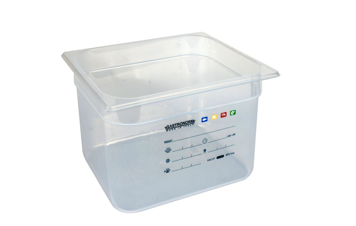 Bacinella Graduata GN 1/2 32,5 x 26,5 x 15 cm - Mori 2A