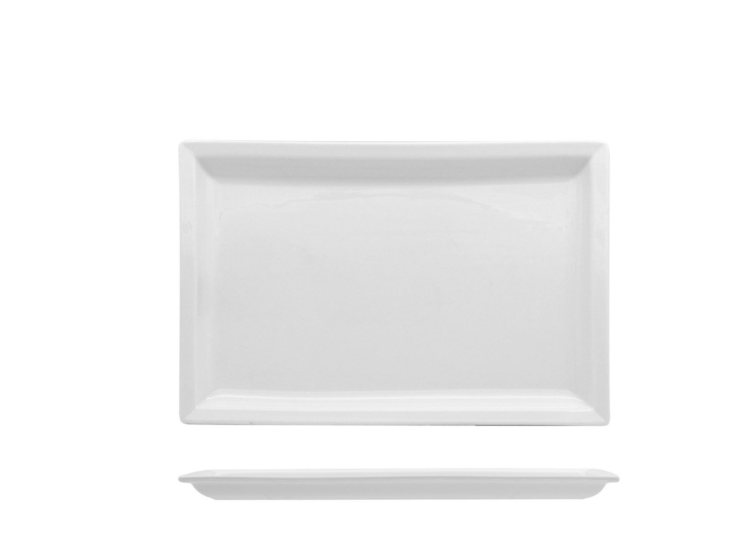 Piatto Rettangolare 27 x 18 cm Justwhite - Lioness