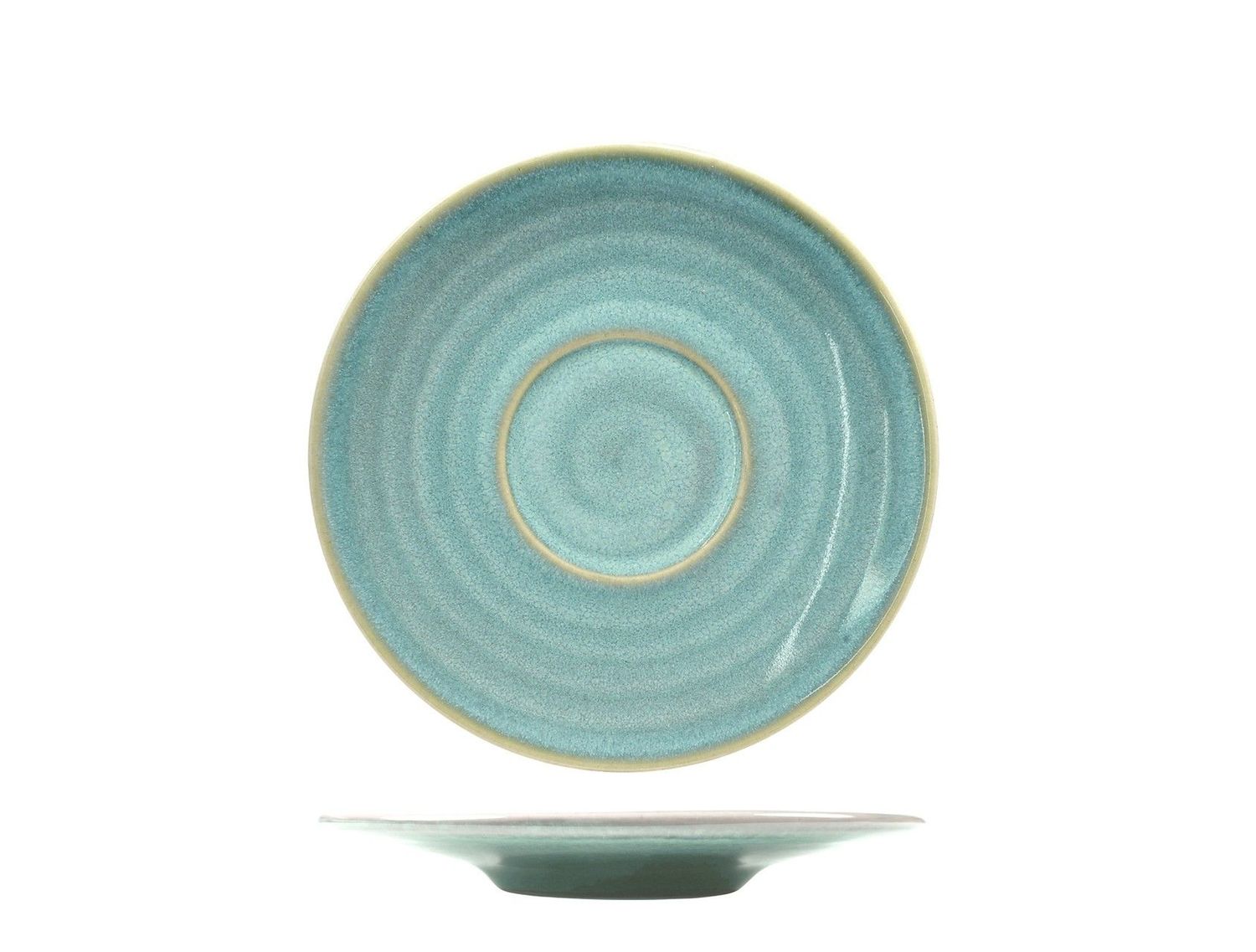 Piattino Per Tazza Tè Nuages Emerald - Lioness