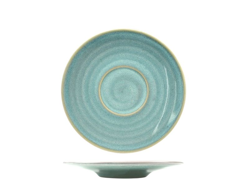Piattino Per Tazza Tè Nuages Emerald - Lioness