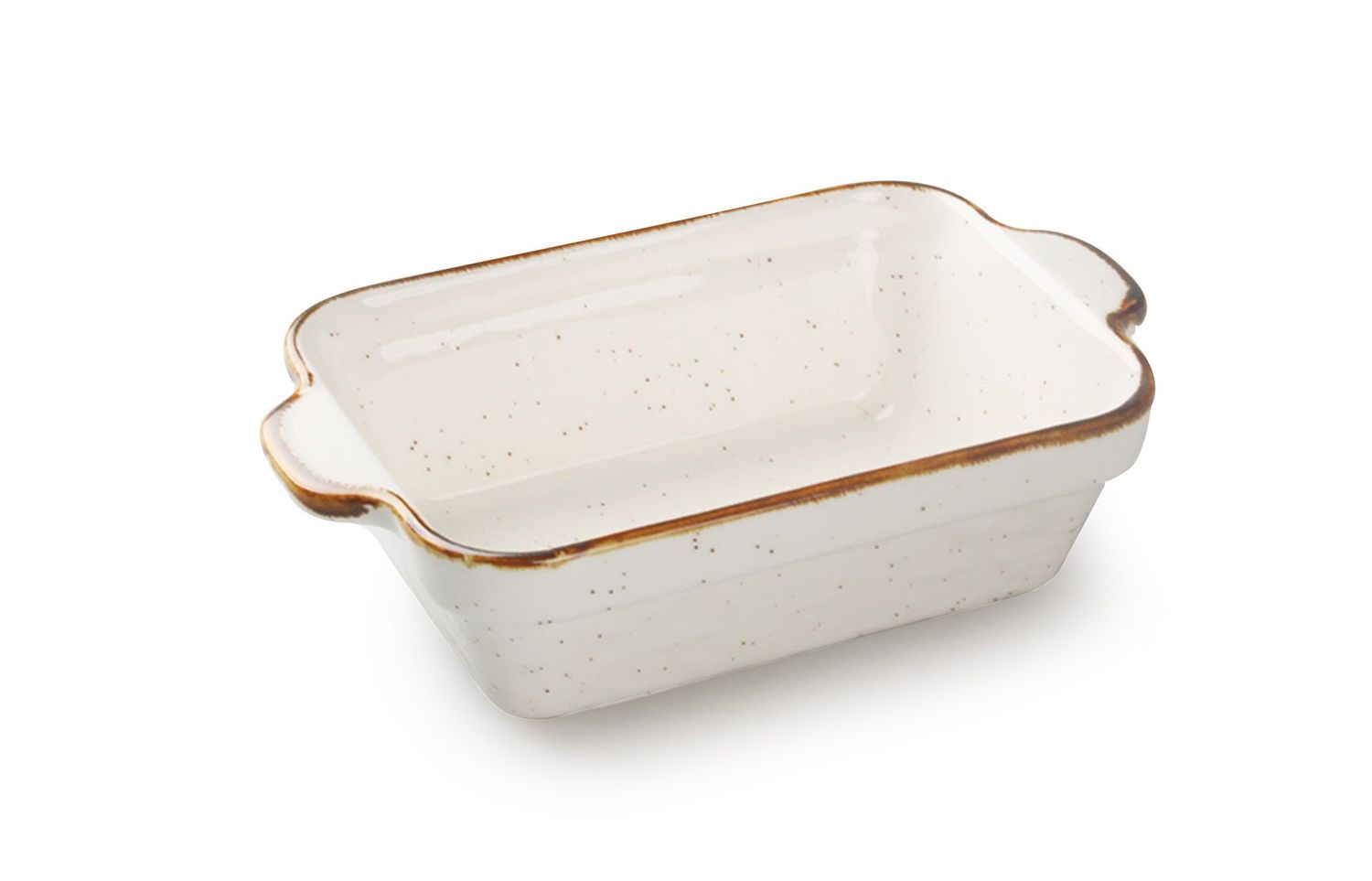 Mini Casseruola Rettangolare 24 x 15 x 5 cm Justcolor Sesame Crema - Lioness
