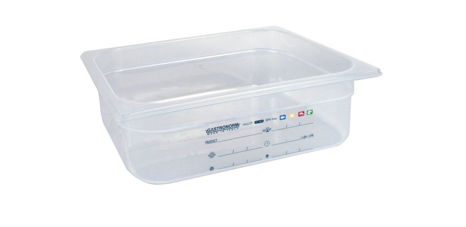 Bacinella Graduata GN 1/2 32,5 x 26,5 x 10 cm - Mori 2A