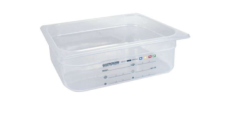 Bacinella Graduata GN 1/2 32,5 x 26,5 x 10 cm - Mori 2A