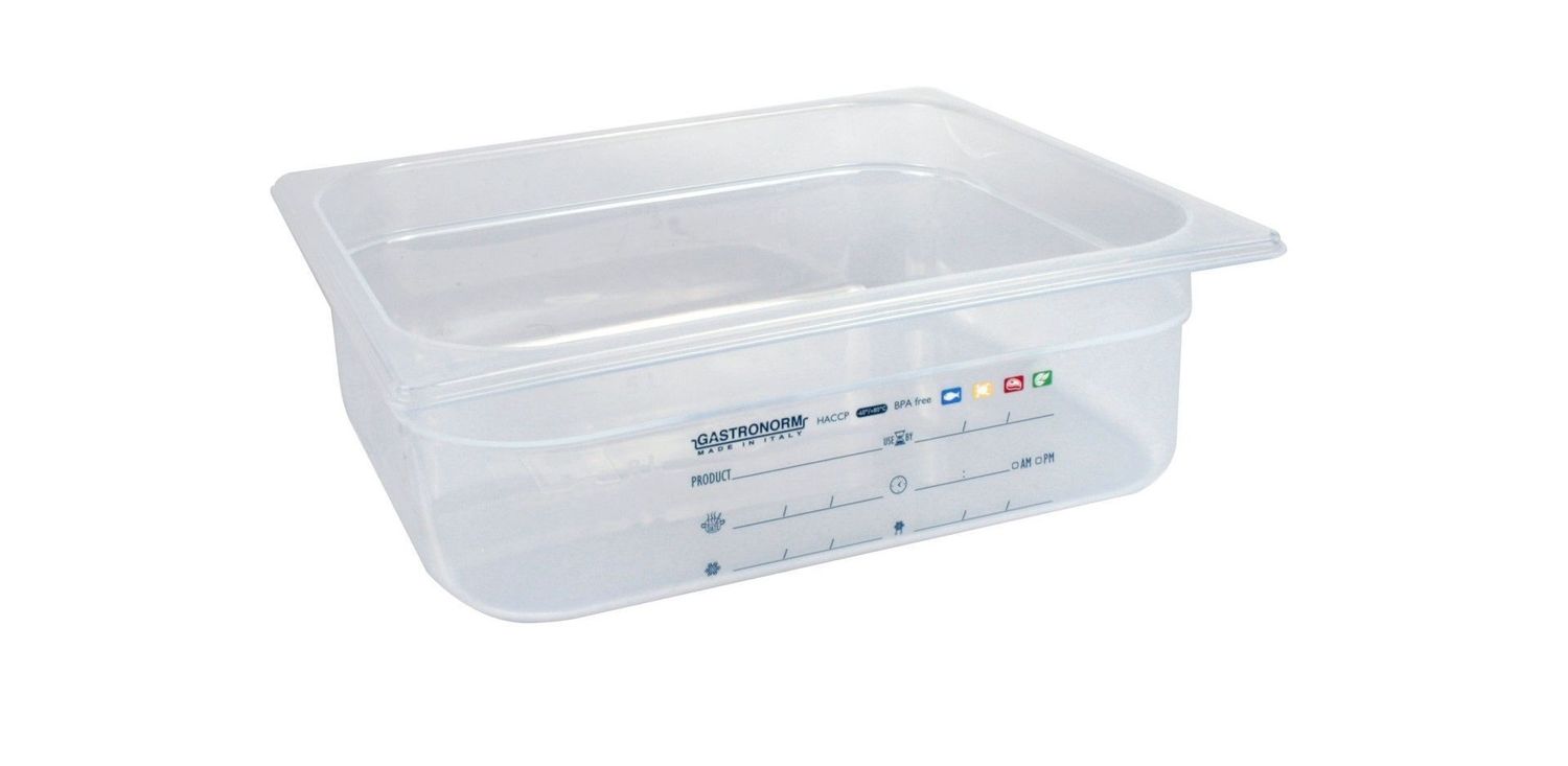 Bacinella Graduata GN 1/2 32,5 x 26,5 x 10 cm - Mori 2A