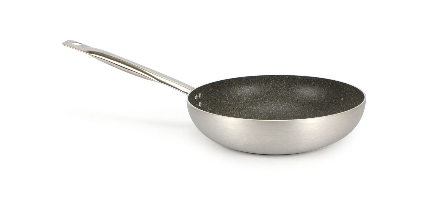 Padella Svasata Alta 1 Manico 24 x 7 cm 2800 - Ballarini Professionale