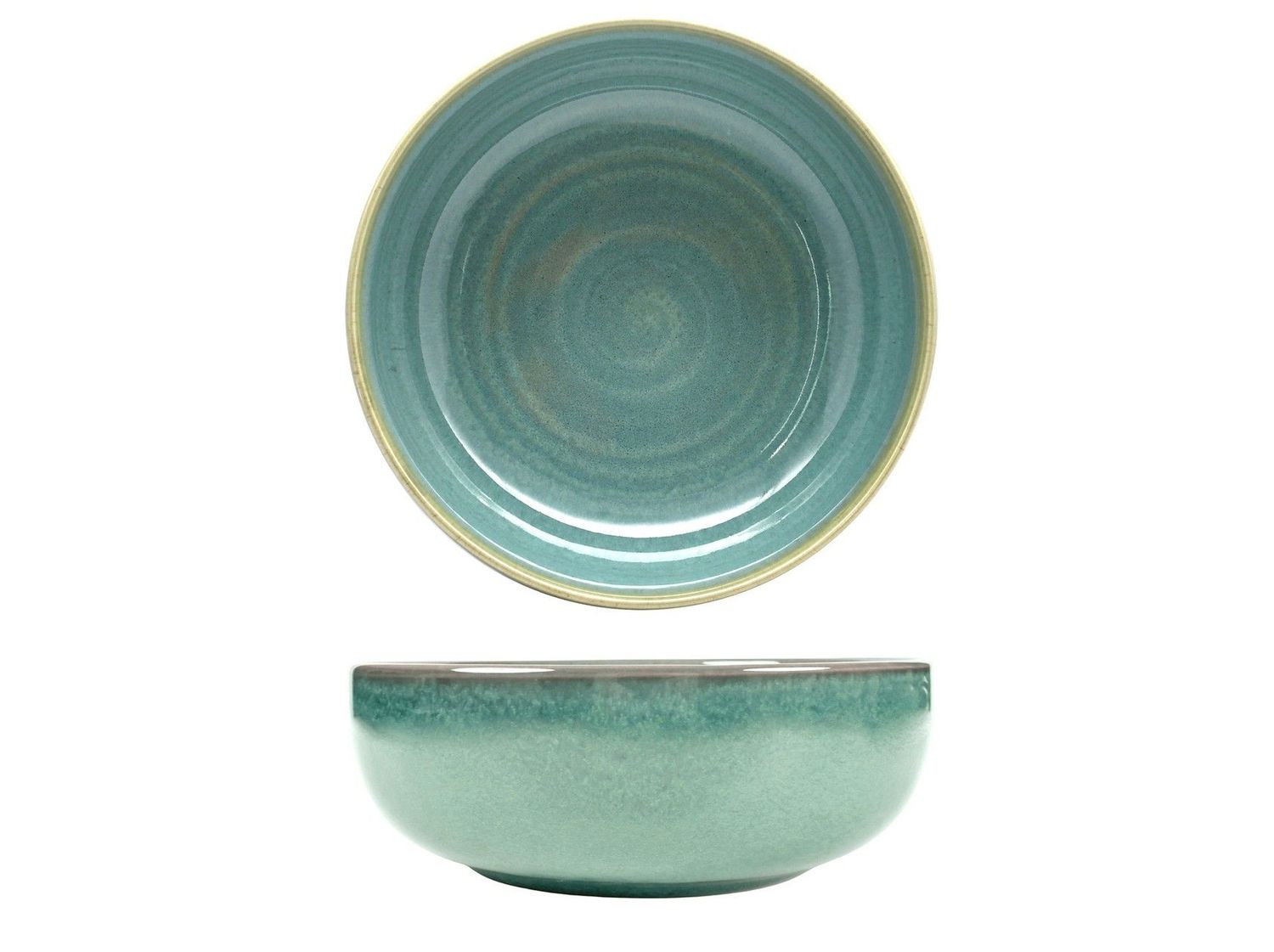 Insalatiera Coupe 20 cm Nuages Emerald - Lioness