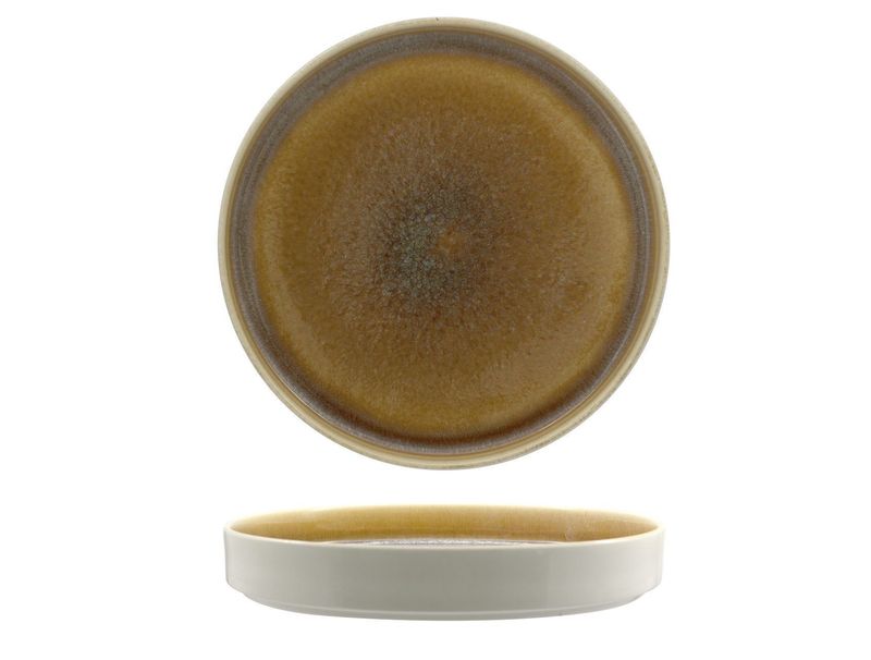 Piatto Piano Impilabile 26 cm Caldera Yellow - Sango Hospitality