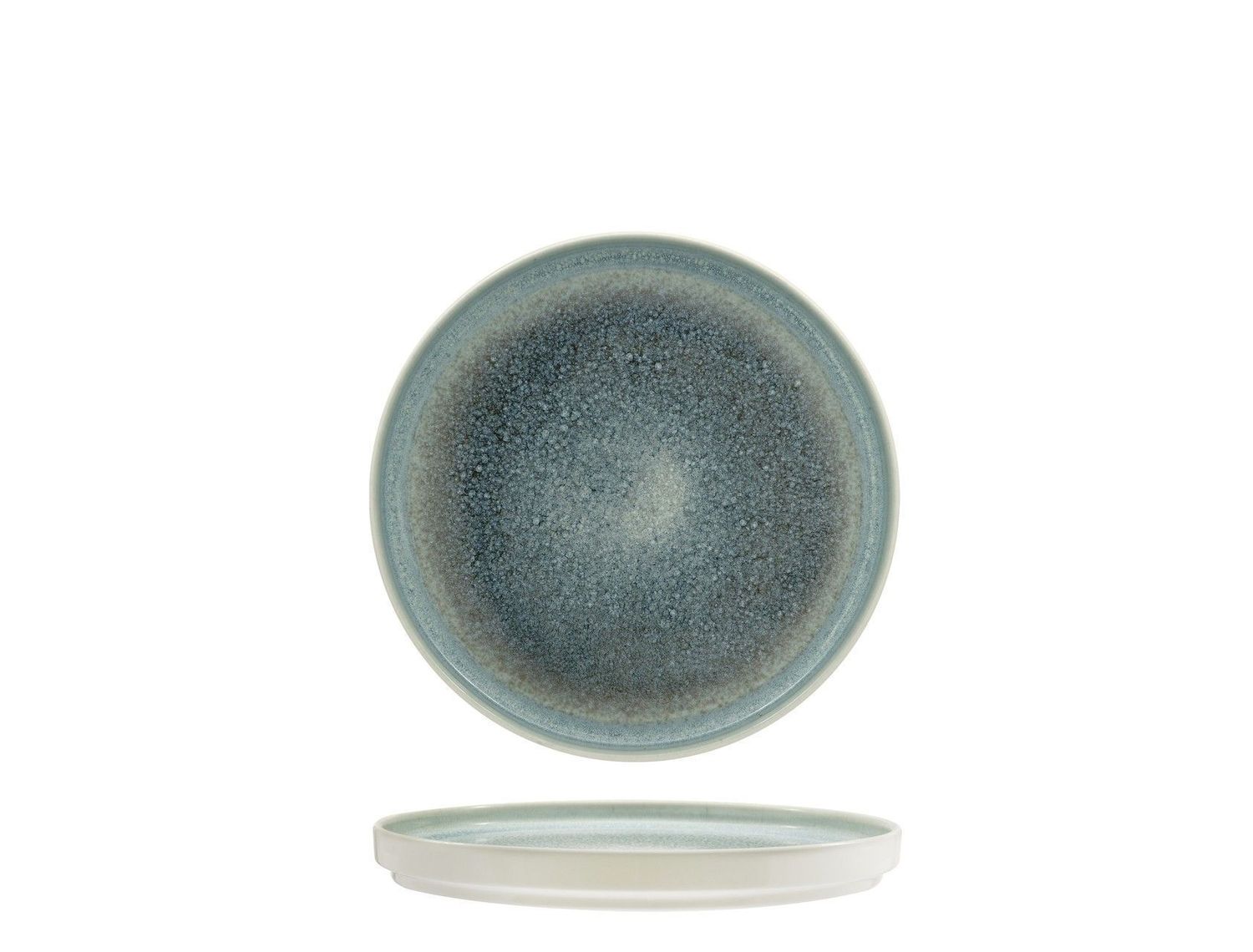Piatto Piano Impilabile 26 cm Caldera Grey - Sango Hospitality