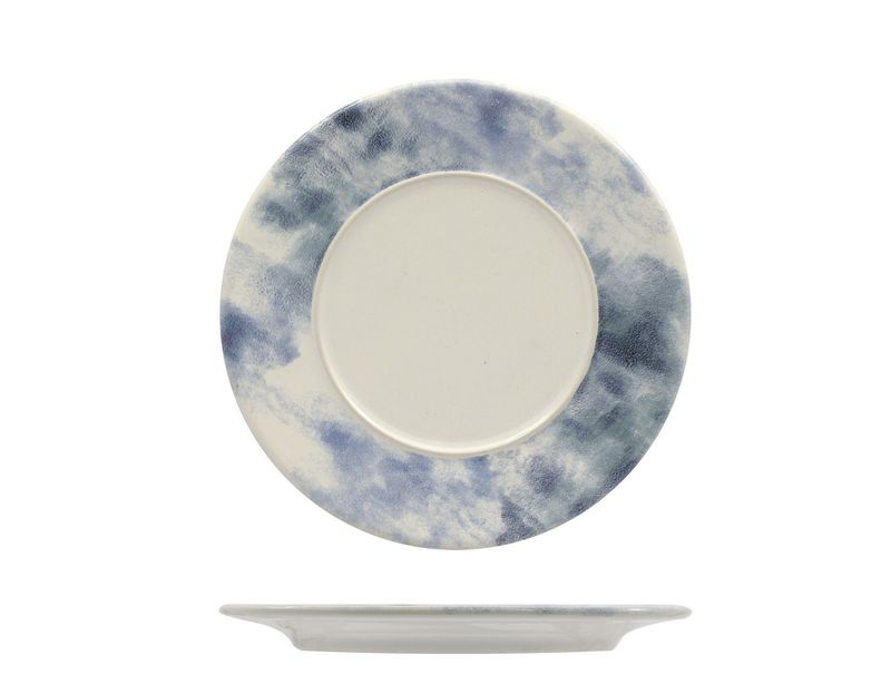 Piatto Piano con Falda 17 cm Estoril - Mesa Ceramics