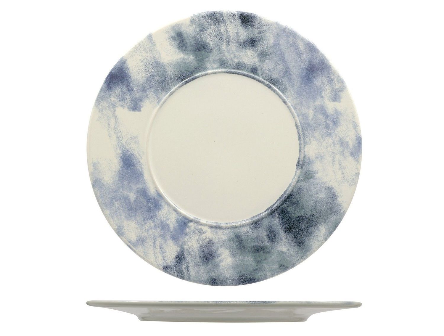 Piatto Piano con Falda 28,7 cm Estoril - Mesa Ceramics