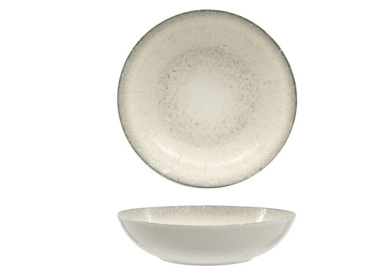 Piatto Fondo 21 cm Grey Iris - Ariane