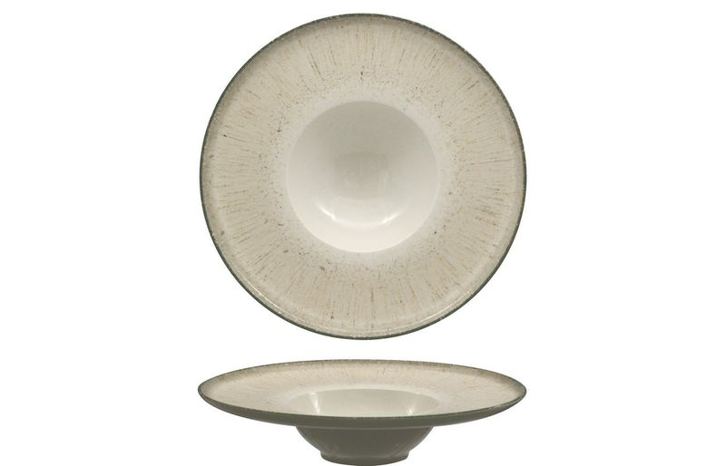 Piatto Pasta Gourmet 28 cm Grey Iris - Ariane