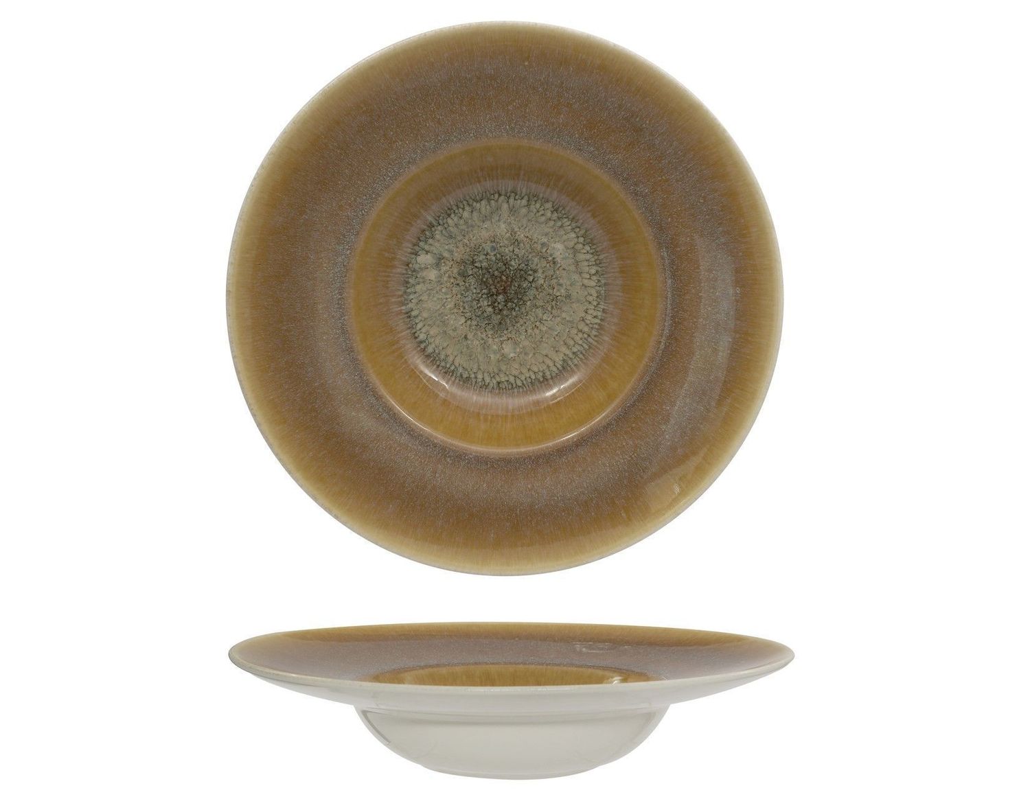 Pasta Bowl 28 cm Caldera Yellow - Sango Hospitality