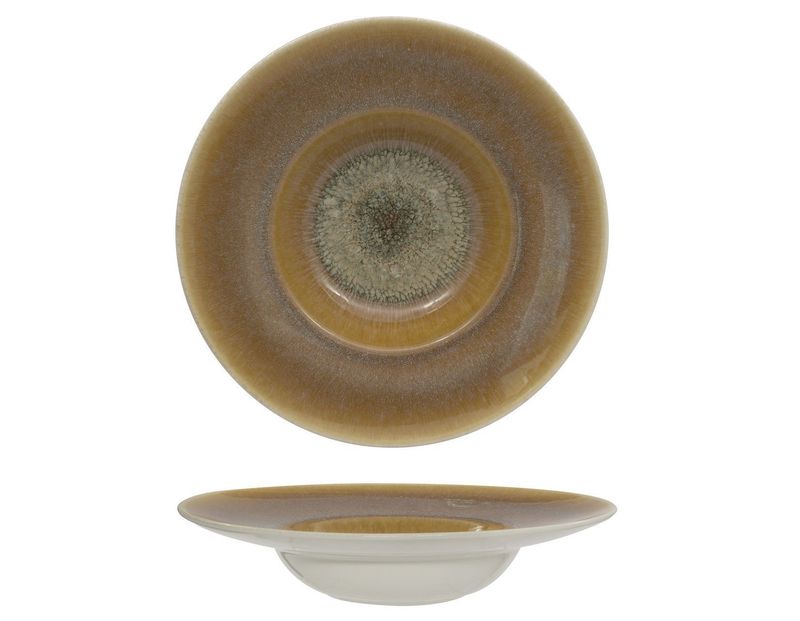 Pasta Bowl 28 cm Caldera Yellow - Sango Hospitality