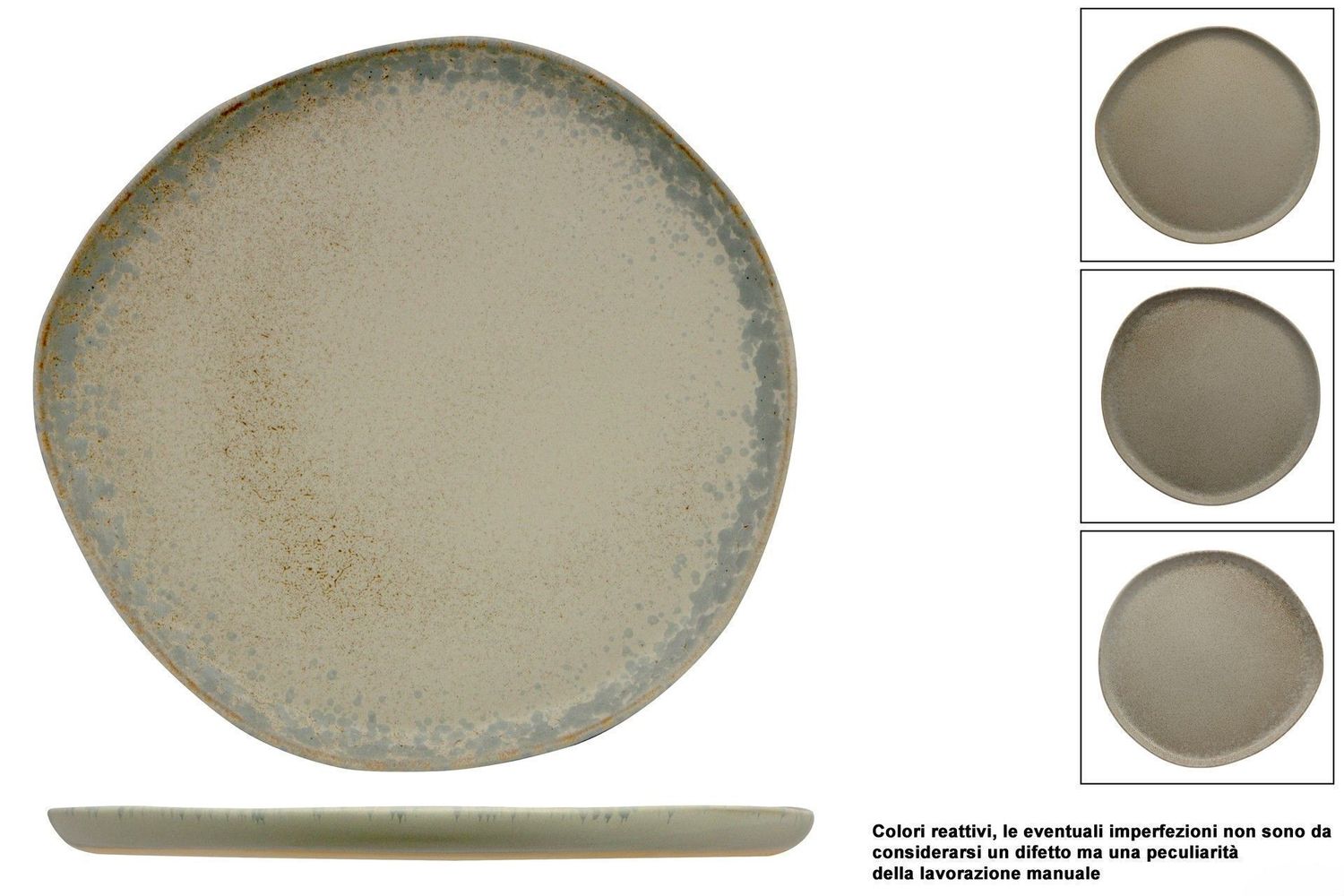 Piatto Piano Organic 29,5 cm Antiqua - Feng