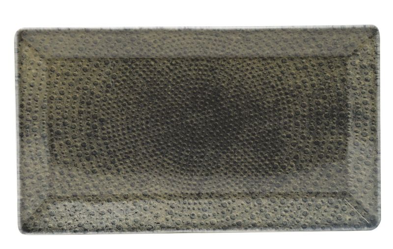 Piatto Rettangolare 29 x 17,5 cm Nail Brown - Saturnia