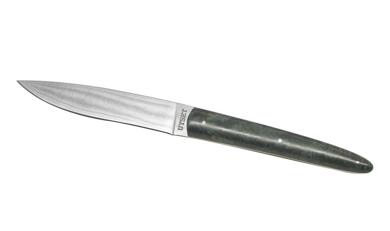 Coltello Manico Legno Azzurro 22,5 cm Utset - Comas