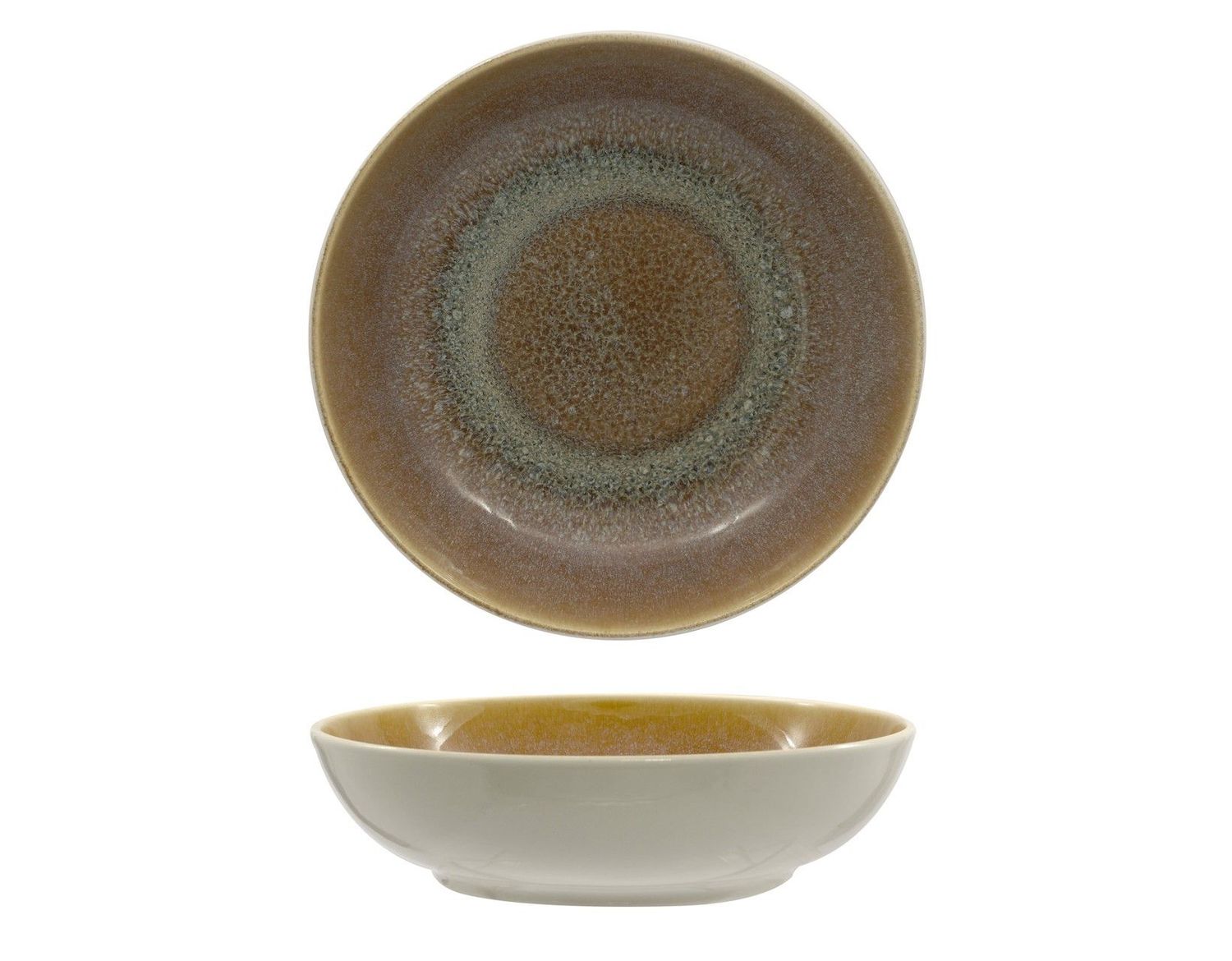 Piatto Fondo 23 cm Caldera Yellow - Sango Hospitality