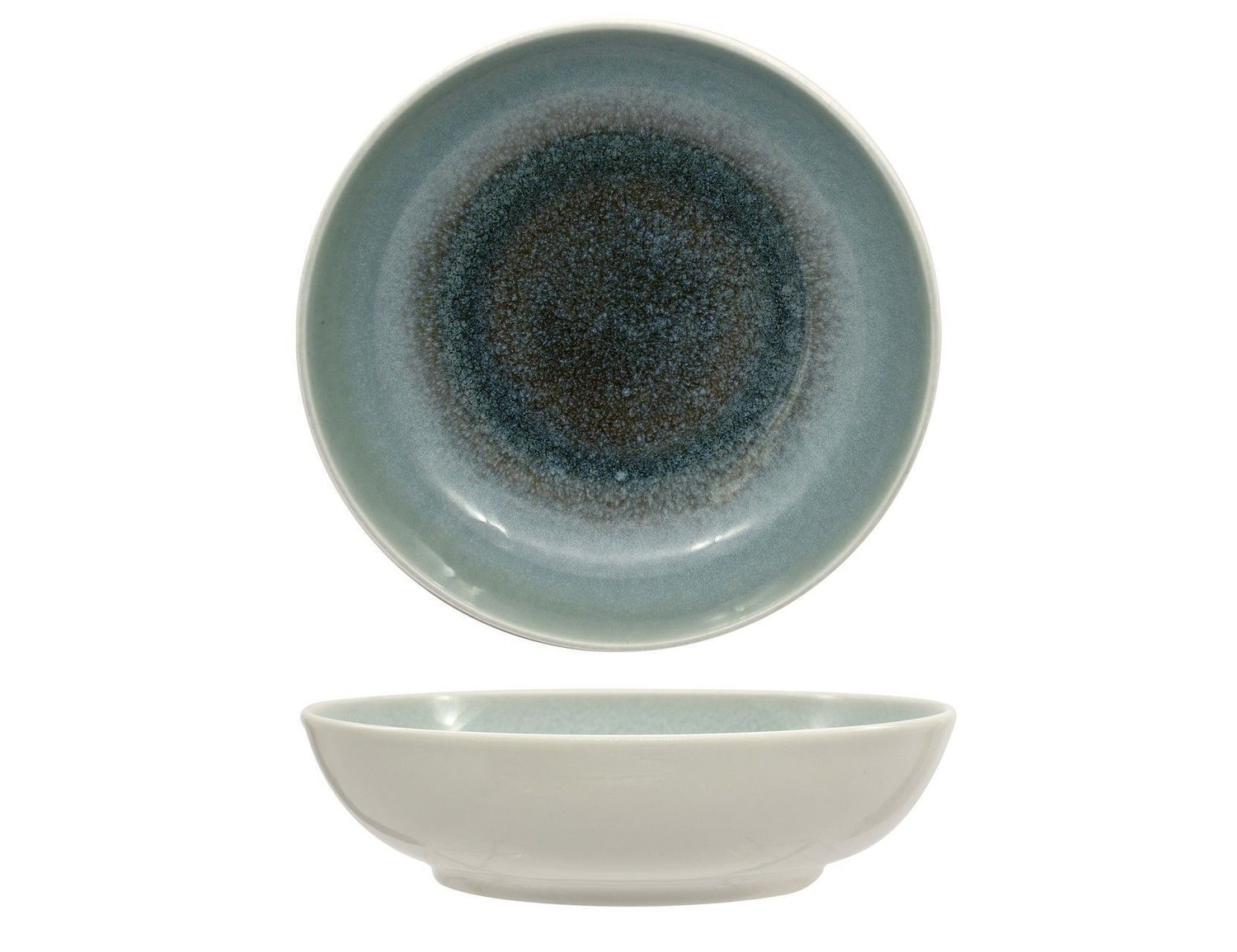 Piatto Fondo 23 cm Caldera Grey - Sango Hospitality