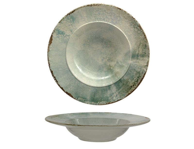 Piatto Pasta Bowl 27 cm Matcha - Mesa Ceramics