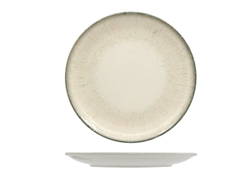 Piatto Piano 21 cm Grey Iris - Ariane