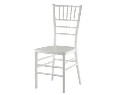 Sedia Chiavarina Monoblocco Bianca con Busta Protettiva - Horeca Professional