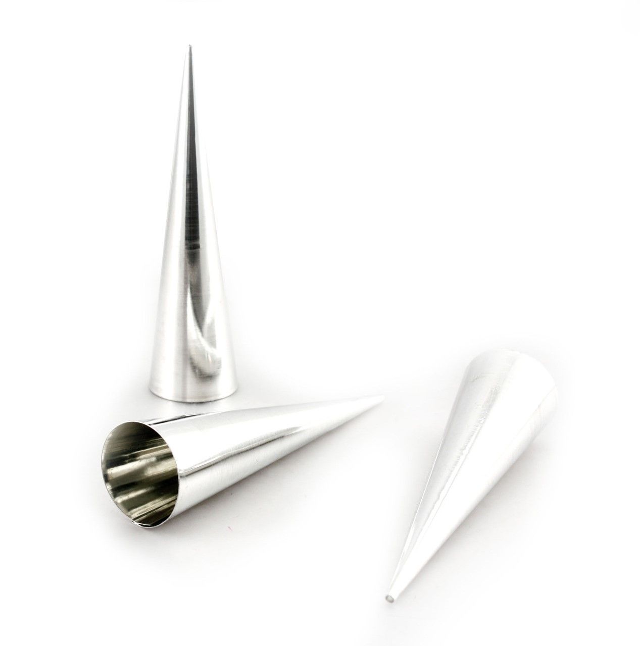 Set 3 Stampi Cannoli Conici 12 x 3 cm - Ottinetti