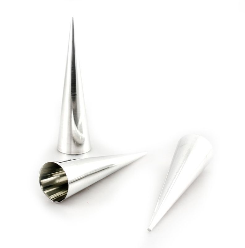 Set 3 Stampi Cannoli Conici 12 x 3 cm - Ottinetti