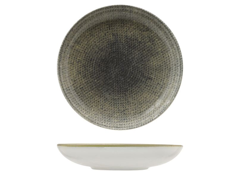 Piatto Fondo 22 cm Nail Brown - Saturnia