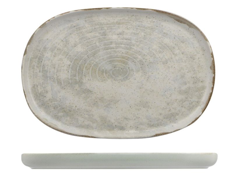 Vassoio Ovale 33 x 23 cm Monolite - Mesa Ceramics