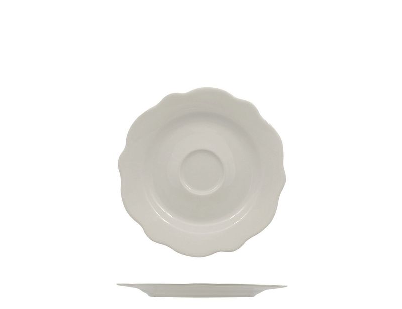 Piatto Tazza Caffè 12,5 cm Grace - Feng