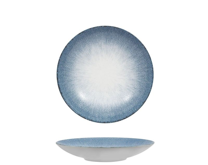 Pasta Fondo Coupe 21,5 cm Irys Blue - Lubiana