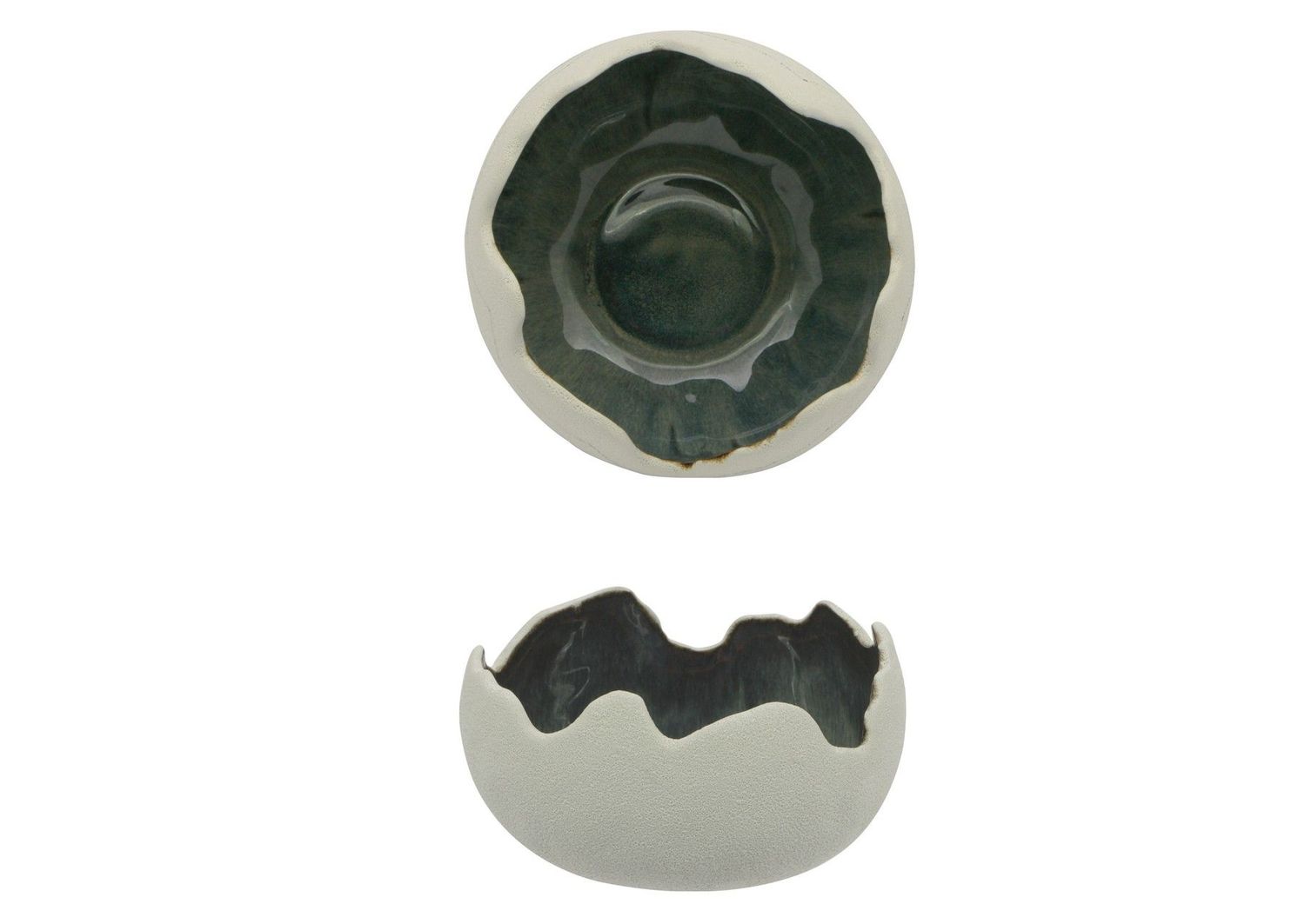 Coppetta Uovo 14,2 x 8 cm Genesys Blu - Feng