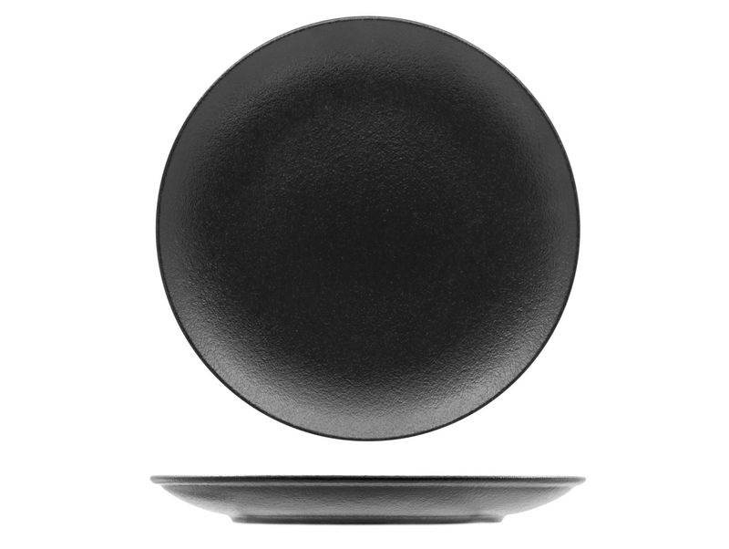 Piatto Piano Coupe 27 cm Black Dazzle - Ariane