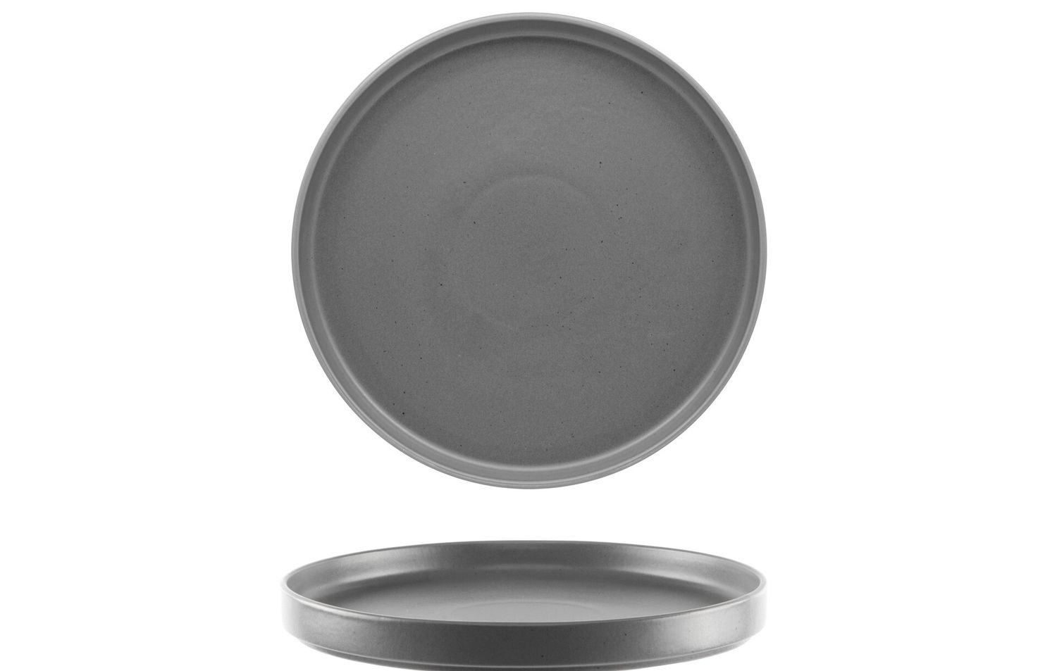 Piatto Nordic 21 cm Selas Antracite - Ariane