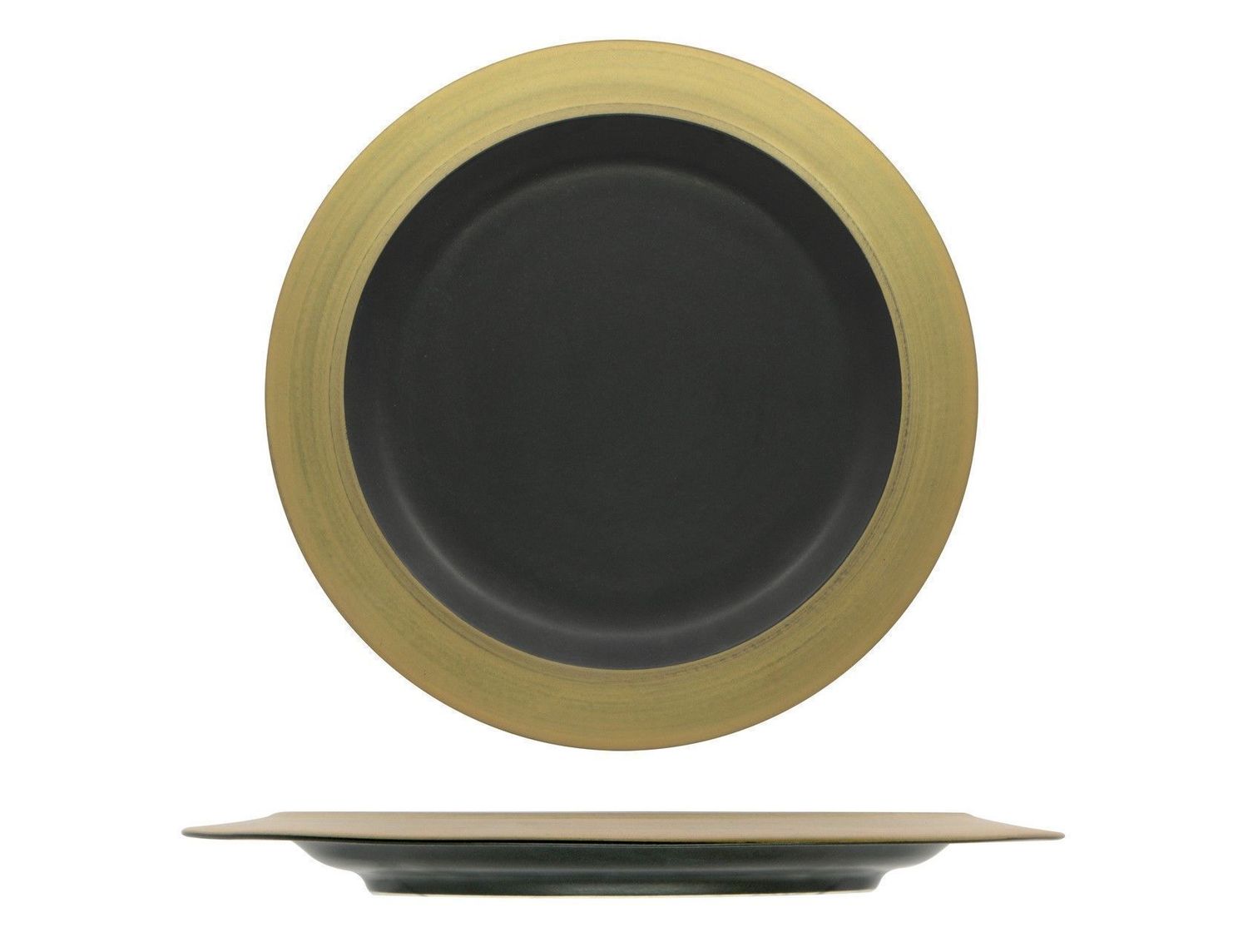 Piatto Piano 27 cm Kama Oro - Ariane