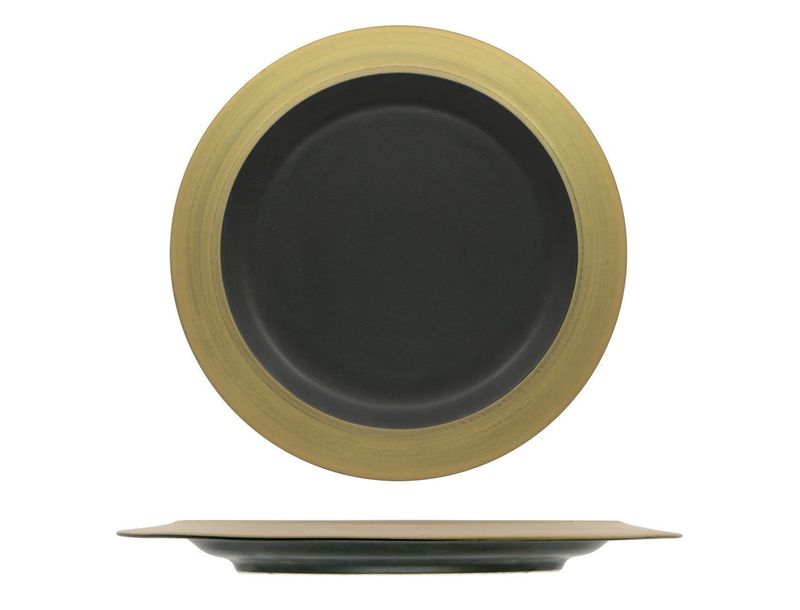 Piatto Piano 27 cm Kama Oro - Ariane
